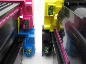 Toner Inkdigo 4x Toner do Konica Minolta TN613 C552 CMYK zestaw 4