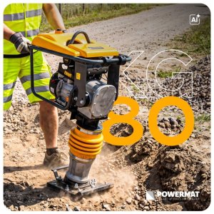 Loncin Stopa wibracyjna zagęszczarka skoczek do gruntu ubijak spalinowy 6,5KM 9