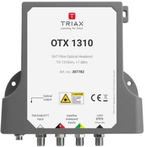 System przekazu sygnału AV Triax Kit OTX 1310 konwerter szerokopasmowy + nadajnik 7dBm z zasilaczem (307785) 2