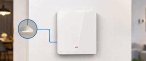 Qoltec Inteligentny 1-kanałowy włącznik wyłacznik światła Wi-Fi Timer Tuya Smart life Biały (52719) 3