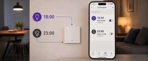Qoltec Inteligentny 1-kanałowy włącznik wyłacznik światła Wi-Fi Timer Tuya Smart life Biały (52719) 4