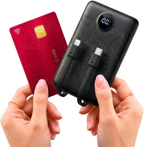 Powerbank Matnox Mocny szybki powerbank podróżny 10000 mAh 22,5W PD QC USB USB-C power bank (POWERBANK 10000mAh 22,5W QC 3.0 PD 3.0 USB C) 2