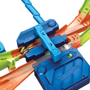 Mattel Hot Wheels Stunt Tracks Hipersfera kraks Tor wyścigowy Zestaw JMG48 5