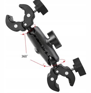 PEYTECH Aluminiowy Uchwyt do GoPro DJI Insta360 Motocykl Kijek Selfie Zestaw 6w1 (ZMKSU) 9