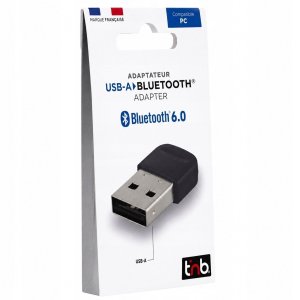 Adapter bluetooth TnB 6.0 Na USB Usb-a T"nb Do PC Windows 11 10 8 7 Zasięg 20m / Adabt6 (SB12148) 5
