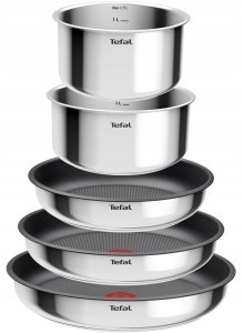 Tefal Zestaw patelni i garnków Tefal Ingenio Cook Eat - 8 elementów (L881S804) 2