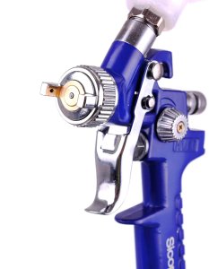 Rosfix Pistolet Lakierniczy Zestaw 0,8 + 1,4 + 1,7 HVLP Malowania Reduktor SicoPro (5904422439279) 7