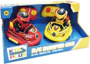 Prestigio Junior Driver Bumper Car Twin Pack Red And Yellow 2,4Ghz (6418859073115) 2