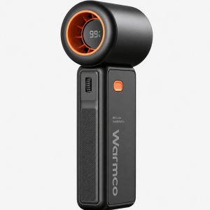 Wentylator Zenwire Mocny wiatrak USB 15000RPM mini wentylator ręczny chłodzenie Warmco czarny 2