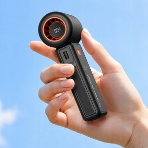 Wentylator Zenwire Mocny wiatrak USB 15000RPM mini wentylator ręczny chłodzenie Warmco czarny 10