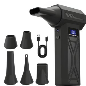 SHOPUJ.PL Dmuchawa sprężone powietrze elektryczne do komputera klawiatury LED 110000RPM 3