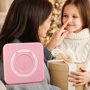 Drukarka etykiet Mini drukarka termiczna przenośna dla dziecka C15 Bluetooth Drukuś 11