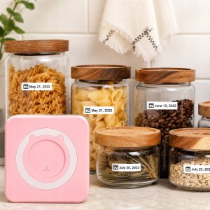 Drukarka etykiet Mini drukarka termiczna przenośna dla dziecka C15 Bluetooth Drukuś 12