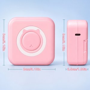 Drukarka etykiet Mini drukarka termiczna przenośna dla dziecka C15 Bluetooth Drukuś 7