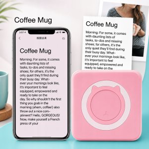 Drukarka etykiet Mini drukarka termiczna przenośna dla dziecka C15 Bluetooth Drukuś 8