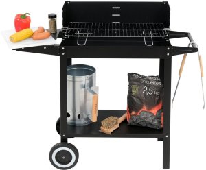 Lund Grill węglowy z półką, Ruszt 48 x 26.5CM one size 7