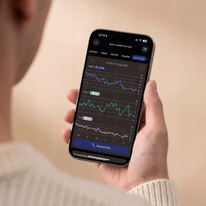 Waga łazienkowa Withings BodyFit - inteligentna waga ze strefową analizą masy ciała, analizą metabolizmu oraz zdrowia serca (WBS16-Black-All-Int) 7