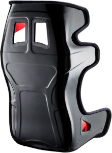Sabelt GT PAD XL racing seat, fiberglass shell, FIA-approved, modular - black/red (00213-01-04-RED) 4