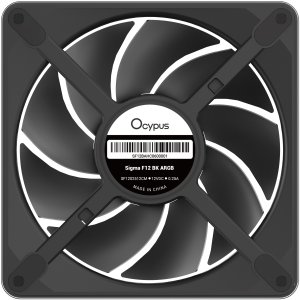 upHere Ocypus Sigma F12 BK ARGB Obudowa komputera Wentylator 12 cm Czarny 1 szt. (SIGMA-F12-BK1AM00X-GL) 5