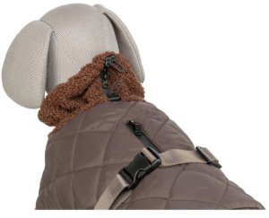 Trixie Minot Sherpa płaszcz, dla psa, XL: 70 cm, brązowy (TX-6803208) 3