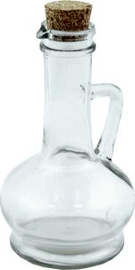 Chomik Butelka na oliwę lub ocet szklana z korkiem 150ml uniwersalny 1