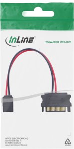 Adaptec InLine® Kabel zasilający SATA, gniazdo SATA do wtyku SlimSATA, 0,15 m 2