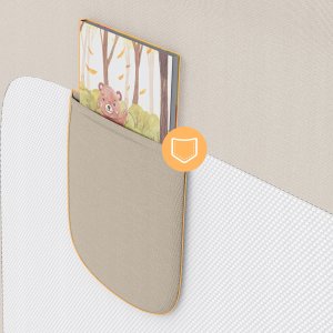 Aptel Barierka ochronna na łóżko Cover 30 Beige 200 cm (TN-COVER 30 BEIGE) 5