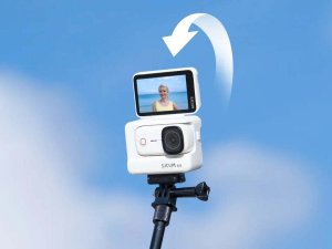 Kamera cyfrowa SJCAM Kieszonkowa S10 biały 4K 45g magnetyczna -128GB (6972476165672) 2