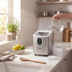 Kostkarka do lodu Salter EK6760VDE 800ml 120W 8 Kostek Lodu w 8,5 Minuty 2