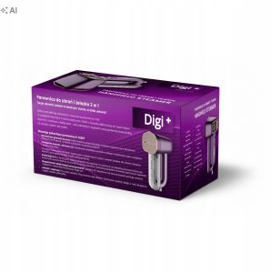 Parownica do ubrań Digi I żelazko 2w1 lekki Steamer automatyczne tryby pracy 1400W LCD 5