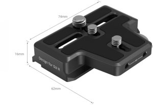 Szybkozłączka SmallRig 3162 Extended Arca-Type Quick Release Plate for DJI RS 2 / RSC 2 RS 3 / RS 3 Pro Gimbal (3162B) 4