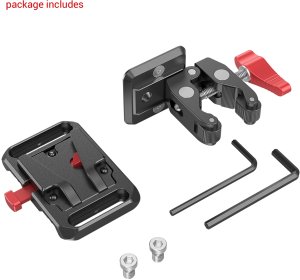 SmallRig Battery Plate Mini V-Mount w Crab Clamp (2989) 4
