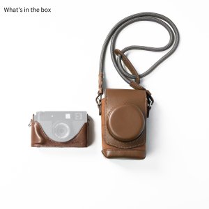 Pokrowiec SmallRig Leather Case Kit for FUJIFILM X half Brown (5218) 4