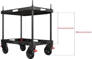 SmallRig 36" Video Production Camera Cart (Lite) (5991) 2