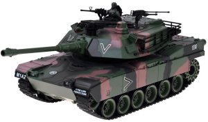 Jokomisiada Czołg zdalnie sterowany RC Abrams M1A1 dym dźwięk światło 45cm (RC0770) 3