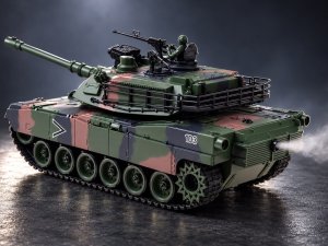 Jokomisiada Czołg zdalnie sterowany RC Abrams M1A1 dym dźwięk światło 45cm (RC0770) 7