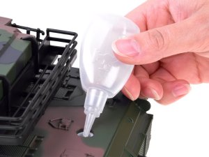 Jokomisiada Czołg zdalnie sterowany RC Abrams M1A1 dym dźwięk światło 45cm (RC0770) 9
