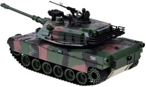 Jokomisiada Czołg zdalnie sterowany RC Abrams M1A1 dym dźwięk światło 45cm (RC0770) 10