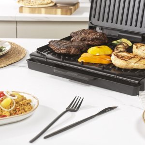 Grill elektryczny Salter Family EK6237VDE 8 porcji steki Panini 36x26cm 2000W 7