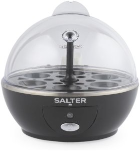 Jajowar Salter 6 Jajek 4 Formy do omletów 3w1 EK6786VDE 430W Miarka Akcesoria 3