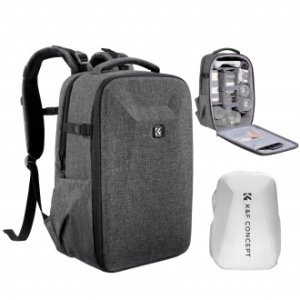 Plecak K+F Plecak fotograficzny K&F Concept Nature Wander 10 22 l - szary 5