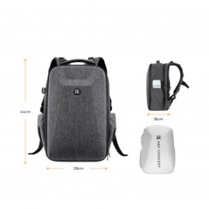 Plecak K+F Plecak fotograficzny K&F Concept Nature Wander 10 22 l - szary 10
