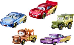 Figurka Mattel Disney Pixar Cars AUTA - Chłodnica górska 5-PAK - 20 Rocznica (JMJ85) 6