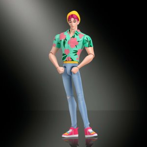 Figurka Mattel Abby KPop Demon Hunters Saja Boys „Soda Pop” JRY34 2