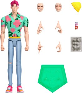 Figurka Mattel Abby KPop Demon Hunters Saja Boys „Soda Pop” JRY34 6
