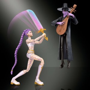 Figurka Mattel KPop Demon Hunters Huntr/x zestaw Finałowa Bitwa, Rumi i Jinu (JRY40) 4