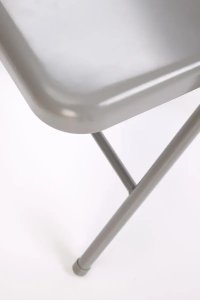 Halmar Krzesło metalowe K565 szare składane (V-CH-K/565-KR-POPIEL) 11