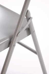 Halmar Krzesło metalowe K565 szare składane (V-CH-K/565-KR-POPIEL) 12