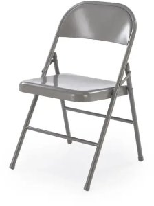 Halmar Krzesło metalowe K565 szare składane (V-CH-K/565-KR-POPIEL) 4