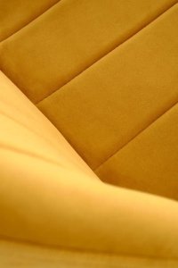 Halmar Krzesło tapicerowane K538 velvet musztardowe (V-CH-K/538-KR-MUSZTARDOWY) 9